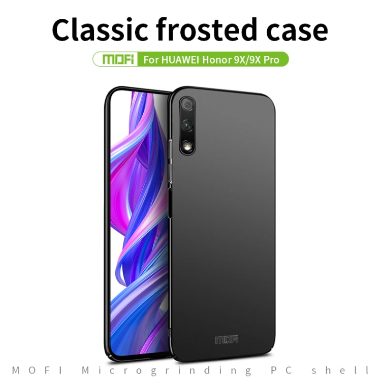 MOFI Frosted PC Ultra-thin Hard Case for Huawei Honor 9X / Honor 9X Pro(Black) - Honor Cases by MOFI | Online Shopping UK | buy2fix