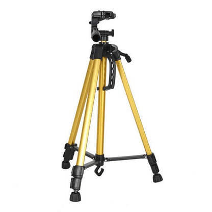 Portable Phone Live Selfie 3366 Tripod Stand DV SLR Camera Self-timer Full Light Bracket(Yellow) - Camera Accessories by INDEPMAN | Online Shopping UK | buy2fix