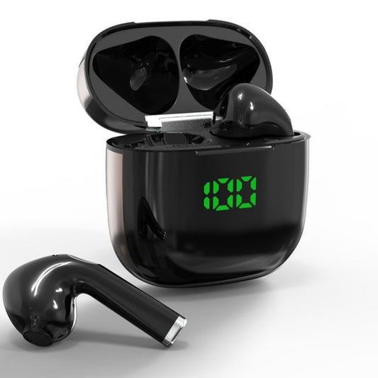 K6 TWS LED Digital Display Bluetooth 5.1 Earphone with Charging Box(Black) - TWS Earphone by buy2fix | Online Shopping UK | buy2fix