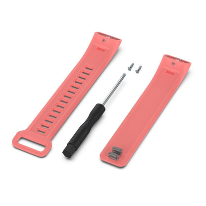 For Huawei Band 2 Pro / Band 2 / ERS-B19 / ERS-B29 Sports Bracelet Silicone Watch Band(Pink) - Smart Wear by buy2fix | Online Shopping UK | buy2fix