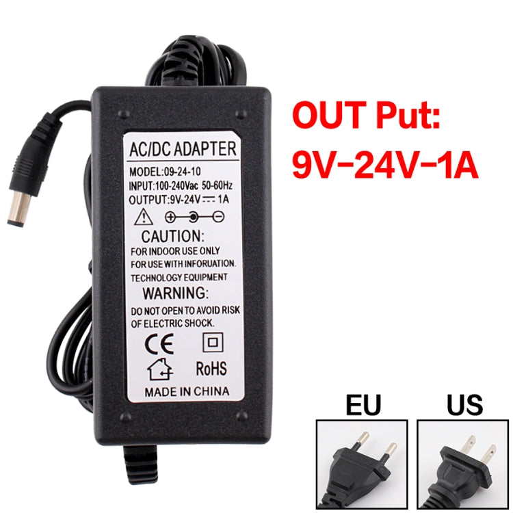 3-24V 1A AC To DC Adjustable Voltage Power Adapter Universal Power Supply Display Screen Power Switching Charger, Plug Type:EU - Power Supplies by buy2fix | Online Shopping UK | buy2fix