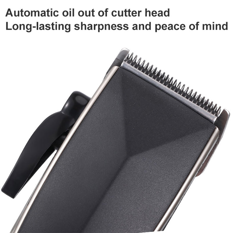 VGR V-033 9W 8 in 1 Electric Hair Clipper with Line, Plug Type: EU Plug - Hair Trimmer by VGR | Online Shopping UK | buy2fix