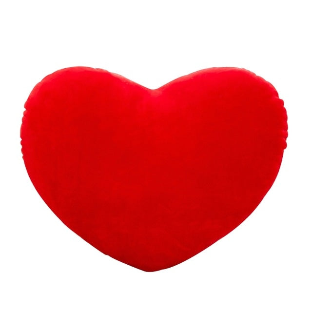 40cm Heart Shape Decorative Throw Pillow PP Cotton Soft Creative Doll Lover Gift(Dark Red) - Toys & Hobbies by buy2fix | Online Shopping UK | buy2fix