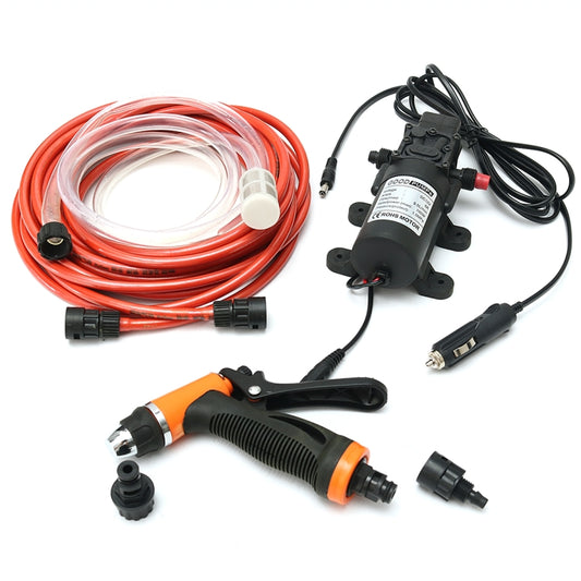 High Pressure 12V Portable 36W 73PSI Car Electric Washer Washing Machine Cigarette Lighter Water Pump Kit - Car Washer & Accessories by buy2fix | Online Shopping UK | buy2fix