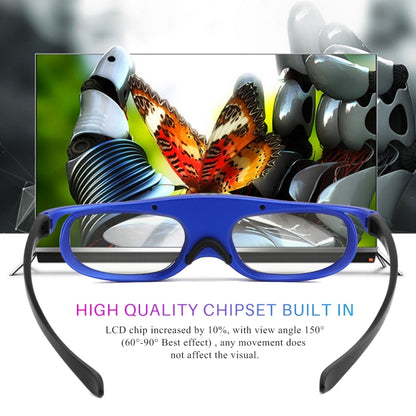 Universal Battery DLP Active Shutter 3D Glasses 96-144Hz For XGIMI Optoma Acer Viewsonic Home Theater Projector 3D TV - Consumer Electronics by buy2fix | Online Shopping UK | buy2fix