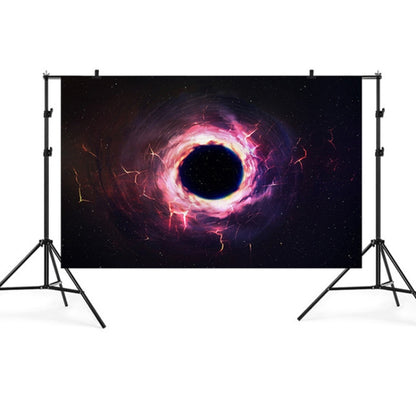 2.1m x 1.5m Black Hole Starry Sky Theme Party Children's Studio Photography Background Cloth(TK1) - Camera Accessories by buy2fix | Online Shopping UK | buy2fix