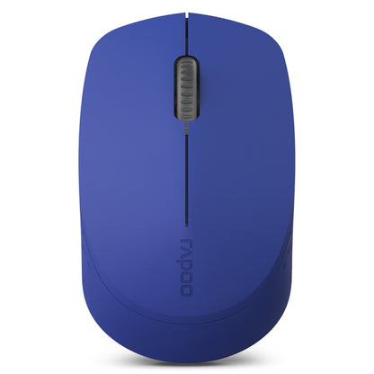 Rapoo M100G 2.4GHz 1300 DPI 3 Buttons Office Mute Home Small Portable Wireless Bluetooth Mouse(Sapphire Blue) - Wireless Mice by Rapoo | Online Shopping UK | buy2fix