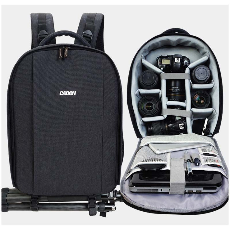 CADeN USB SLR Camera Bag Professional  Waterproof Portable Unisex Camera Bag - Backpack by CADeN | Online Shopping UK | buy2fix