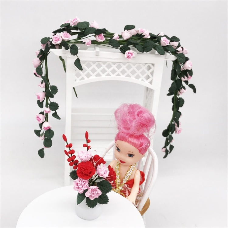 1:12 Mini House Toy Simulation Rose String for Easel Swing Garden Scene(Random Color Delivery) - Pretend Play Toys by buy2fix | Online Shopping UK | buy2fix