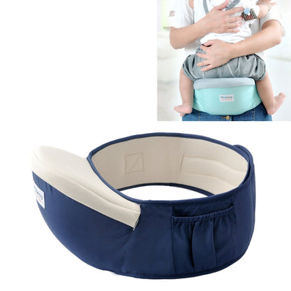 Waist belt Baby Carrier Waist Stool Walkers Baby Sling Hold Waist Belt Backpack(Blue) - Home & Garden by buy2fix | Online Shopping UK | buy2fix