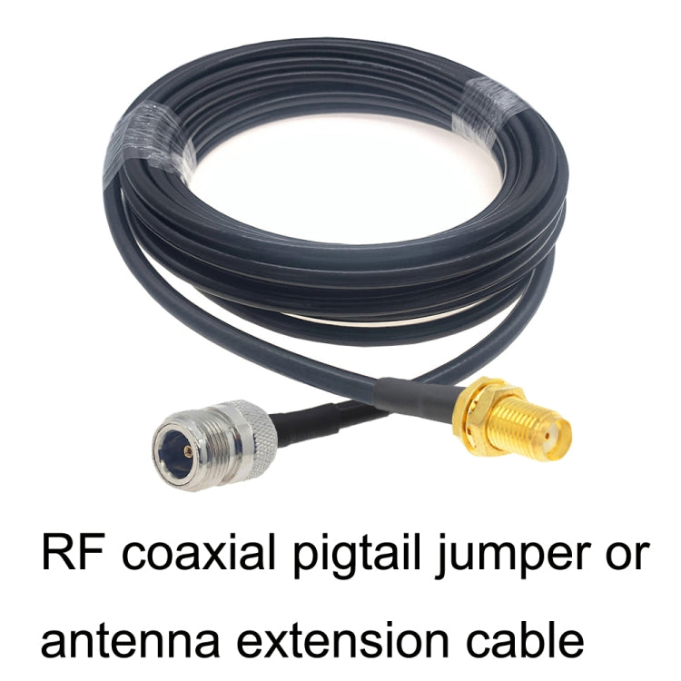 SMA Female to N Female RG58 Coaxial Adapter Cable, Cable Length:0.5m - Connectors by buy2fix | Online Shopping UK | buy2fix