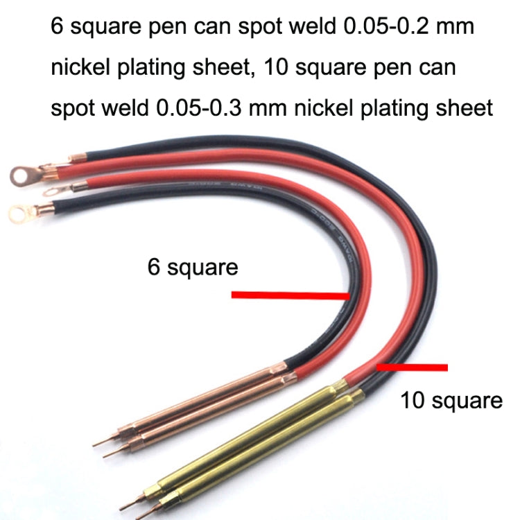 Model Airplane Battery Version 12V Digital Display DIY Battery Spot Welding Machine Pen Control, Style:6 Square Pen With Case - Home & Garden by buy2fix | Online Shopping UK | buy2fix