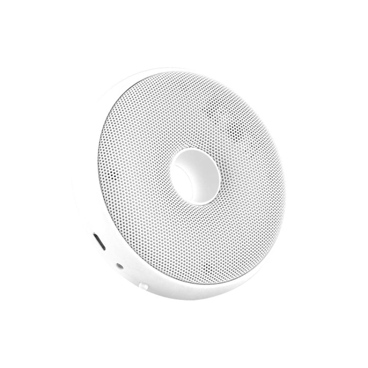 Portable Donut Electric Air Purifier Home Car Anion Ozone Deodorizer(White) - Home & Garden by carzor | Online Shopping UK | buy2fix