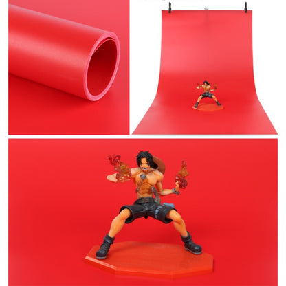 70x140cm Shooting Background Board PVC Matte Board Photography Background Cloth Solid Color Shooting Props(Red) - Camera Accessories by buy2fix | Online Shopping UK | buy2fix