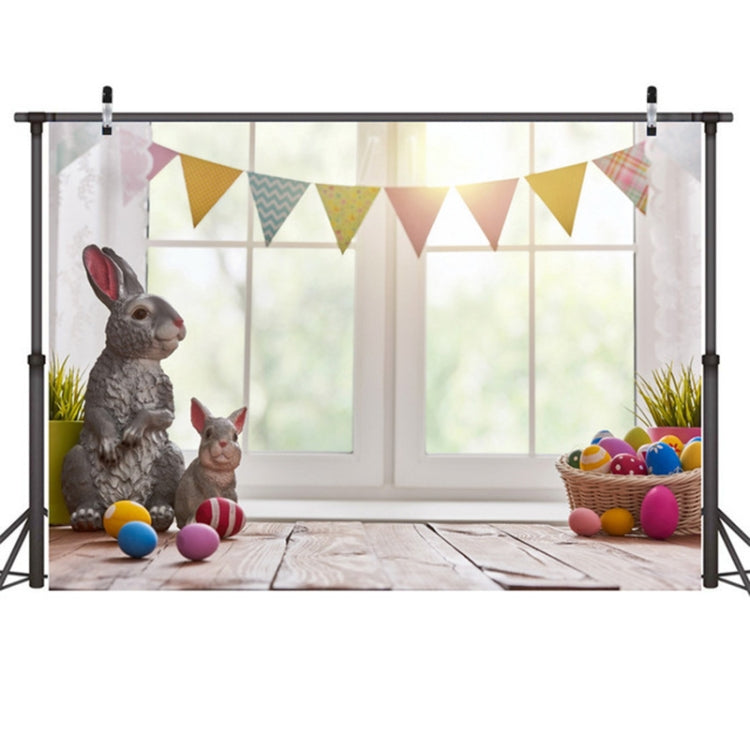 2.1m x 1.5m Easter Bunny Children Birthday Party Cartoon Photography Background Cloth(W-113) - Camera Accessories by buy2fix | Online Shopping UK | buy2fix