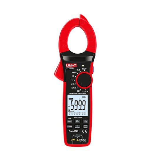 UNI-T UT208B 1000A 42mm Jaw Size Digital Clamp Meter AC DC Voltage Detector - Consumer Electronics by UNI-T | Online Shopping UK | buy2fix