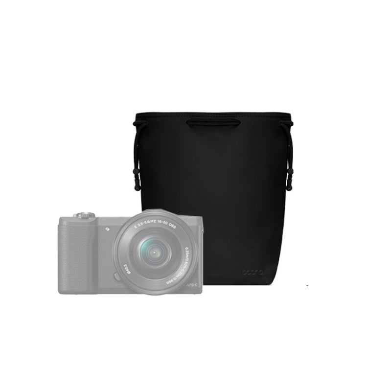 Baona Camera Bag Lens Drawstring Pouch, Size: Small(Black) - Camera Accessories by Baona | Online Shopping UK | buy2fix