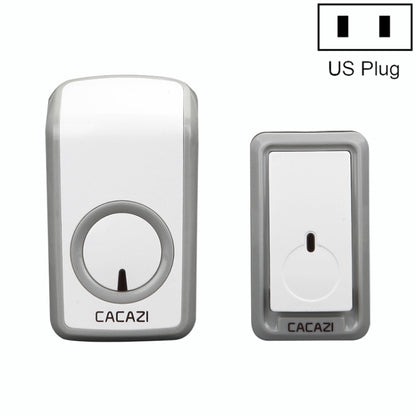 CACAZI W-899 Smart Home Wireless Doorbell Remote Control Doorbell, Style:US Plug - Wireless Doorbell by CACAZI | Online Shopping UK | buy2fix