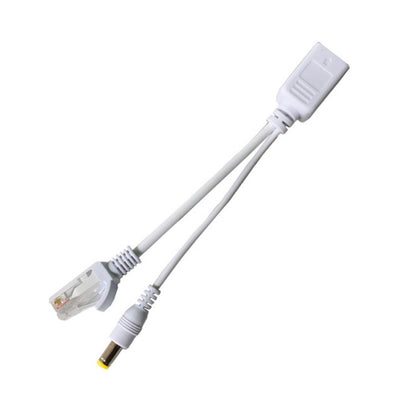 15 PCS POE Split Line Network Camera Power Splitter RJ45 Network Port Power Supply(White) - Security by buy2fix | Online Shopping UK | buy2fix