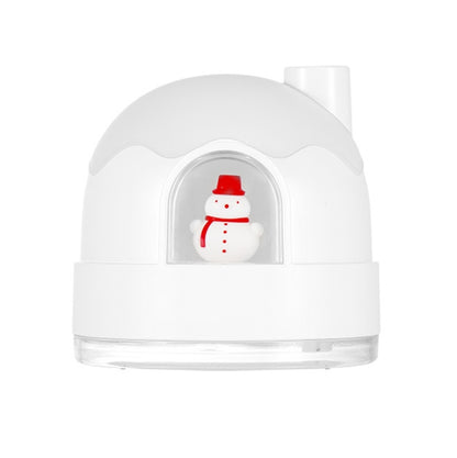 ZAY-H006 Plug-in Snowman Humidifier Night Light USB Mute Cute Desktop Air Mini Atomizer Air Humidifier(White) - Home & Garden by buy2fix | Online Shopping UK | buy2fix