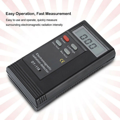 DT-1180 Electromagnetic Radiation Detector Measuring Range 50-1999V/M Electromagnetic Wave Radiation Protection Detector - Consumer Electronics by buy2fix | Online Shopping UK | buy2fix