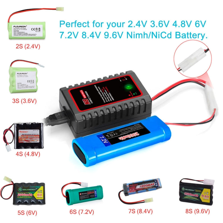 HTRC N8 Ni-MH Ni-Cr Battery Charger Smart Balance Charger, US Plug - Toys & Hobbies by HTRC | Online Shopping UK | buy2fix