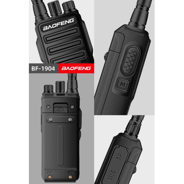Baofeng BF-1904 Radio Communication Equipment High-power Handheld Walkie-talkie, Plug Specifications:AU Plug - Consumer Electronics by Baofeng | Online Shopping UK | buy2fix