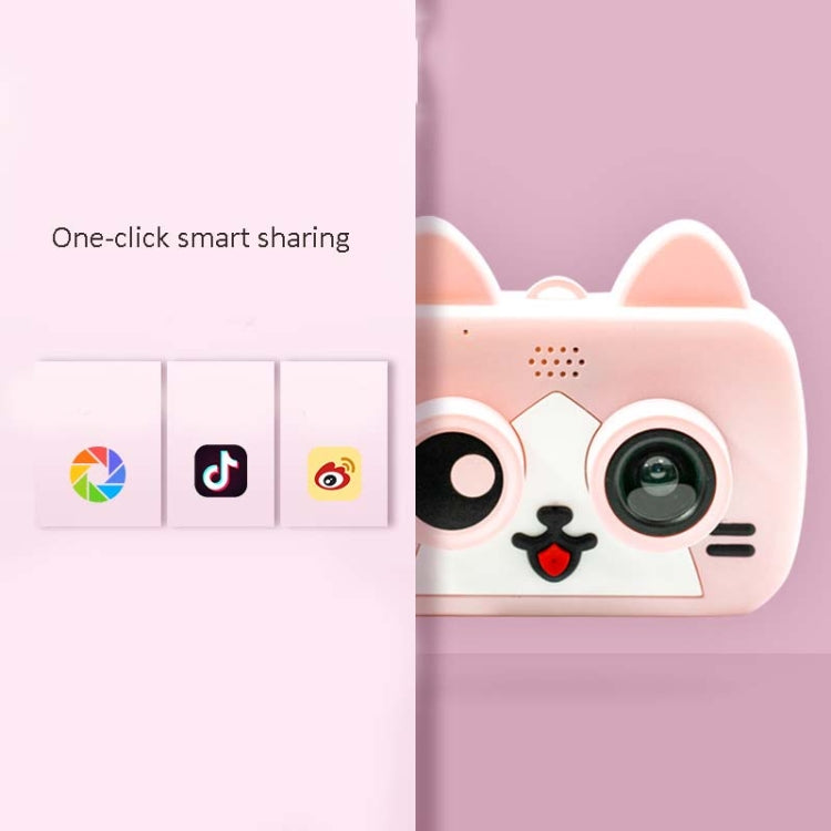 12MP 2.0 inch IPS High-definition Screen WiFi Cute Cartoon Fun Children Photography Digital Camera(Pink) - Consumer Electronics by buy2fix | Online Shopping UK | buy2fix