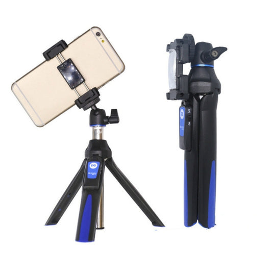 Benro MK10 Mobile Phone Live Bluetooth Remote Control Selfie Stick Tripod(Blue) - Selfie Sticks by buy2fix | Online Shopping UK | buy2fix