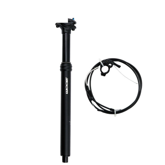 ZOOM Bicycle Wire-Controlled Hydraulic Lift Seat Tube Mountain Bike Seatpost, Size:31.6mm, Specification:400mm Internal Routing - Outdoor & Sports by ZOOM | Online Shopping UK | buy2fix