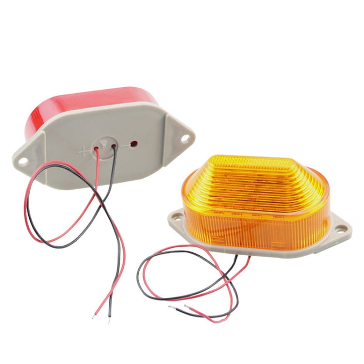 DC24V Led Mini Strobe Signal Warning Light Silent Warning Light(Red) - Warning Lights by buy2fix | Online Shopping UK | buy2fix