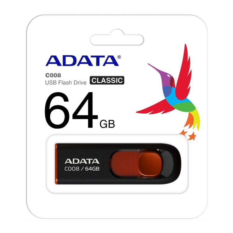 ADATA C008 Car Office Universal Usb2.0 U Disk, Capacity: 32GB(Red) - Computer & Networking by ADATA | Online Shopping UK | buy2fix