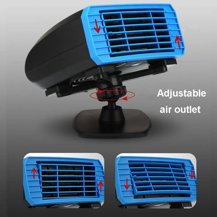 24V Multifunctional Heater For Car 360 Degree Rotating Car Heater, Style:Sucker Model - Heating & Fans by buy2fix | Online Shopping UK | buy2fix