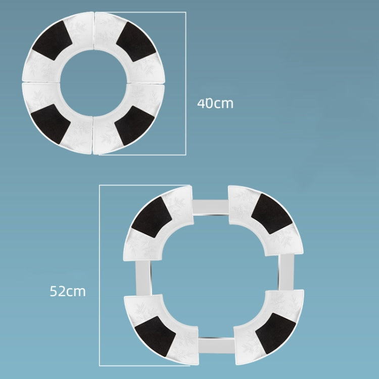 Round Air Conditioner Base Stainless Steel Stretchable Heightening Bracket, Specification:8-Legs Highten 10cm - Home & Garden by buy2fix | Online Shopping UK | buy2fix