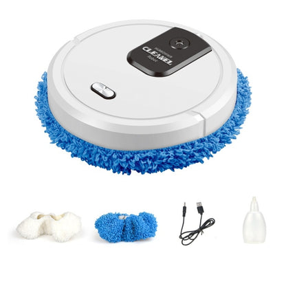 KeLeDi Household Multifunctional Mopping Robot Intelligent Humidifier Automatic Atomizing Aroma Diffuser(White) - Consumer Electronics by KeLeDi | Online Shopping UK | buy2fix