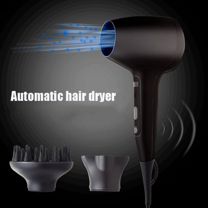 Lescolton 9809 Household Smart High-power Cold Hot Wind Leafless Negative Ion Hair Dryer with Hair Comb, Plug Type:US Plug(Black) - Home & Garden by Lescolton | Online Shopping UK | buy2fix