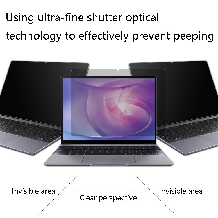 Laptop Anti-Peep Film Anti-Peeping Matte Reflective Screen Protective Film For Honor MagicBook Pro 16.1 (No Glue) - Computer & Networking by buy2fix | Online Shopping UK | buy2fix