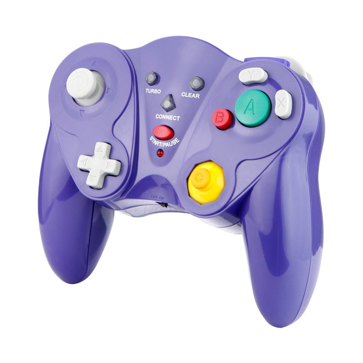 HY-5201 2.4HGz Wireless Gamepad For Nintendo NGC, Color of the product: Purple - Gamepads by buy2fix | Online Shopping UK | buy2fix