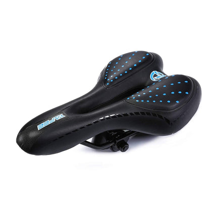 YAFEE YF-1034-4 Silicone Seat Cushion Mountain Bike Saddle Bicycle Elastic Cushion Bicycle Seat(Blue) - Outdoor & Sports by YAFEE | Online Shopping UK | buy2fix