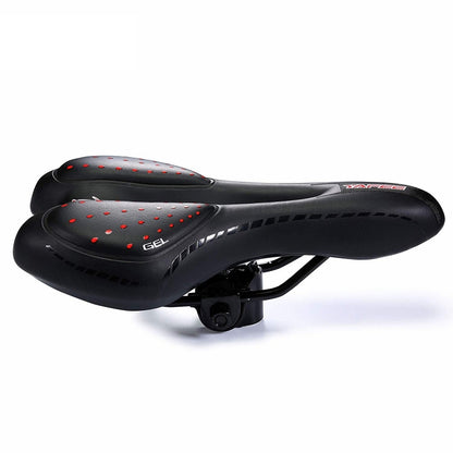 YAFEE YF-1034-4 Silicone Seat Cushion Mountain Bike Saddle Bicycle Elastic Cushion Bicycle Seat(Red) - Outdoor & Sports by YAFEE | Online Shopping UK | buy2fix