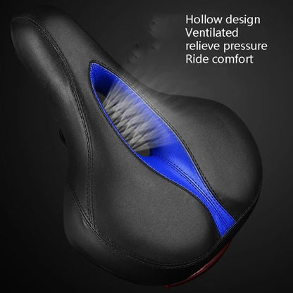 Bicycle Cushion With Lamp Bicycle Saddle Mountain Bike Saddle(Blue) - Outdoor & Sports by buy2fix | Online Shopping UK | buy2fix