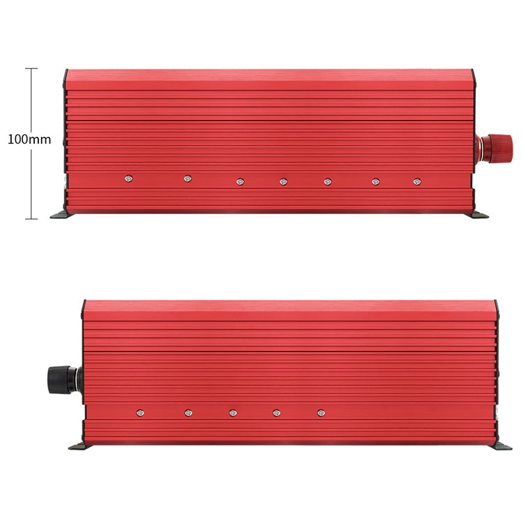 XUYUAN 3000W Car Inverter USB Display Charging Converter, Specification: 12V to 220V - Modified Square Wave by buy2fix | Online Shopping UK | buy2fix