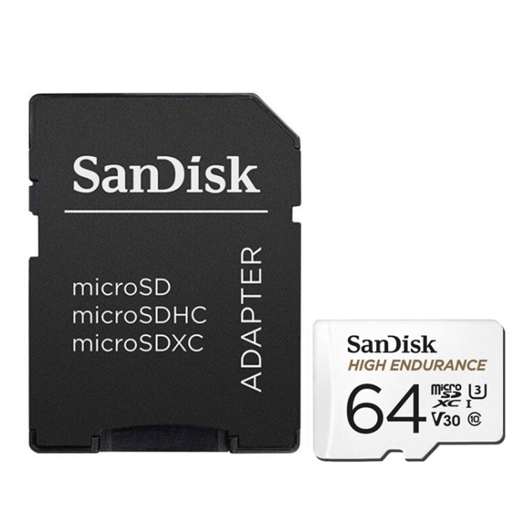 SanDisk U3 Driving Recorder Monitors High-Speed SD Card Mobile Phone TF Card Memory Card, Capacity: 64GB - Micro SD Card by SanDisk | Online Shopping UK | buy2fix