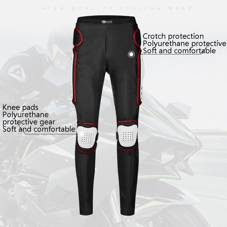 SULAITE Motorcycle Cross-Country Riding Trousers Protective Hip Pants, Specification: M(Black) - Protective Gear by SULAITE | Online Shopping UK | buy2fix