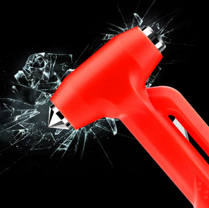 Car Safety Life-Saving Hammer Car Emergency Multifunctional Window Breaker, Colour: Upgraded Black - Emergency Hammer by buy2fix | Online Shopping UK | buy2fix