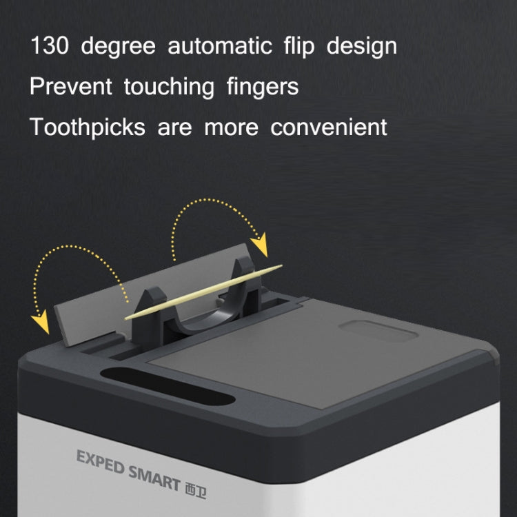 EXPED SMART Intelligent Induction Automatic Toothpick Box Household Restaurant Electric Toothpick Holder, Specification: USB Charge Version - Toothpick Boxes by EXPED SMART | Online Shopping UK | buy2fix