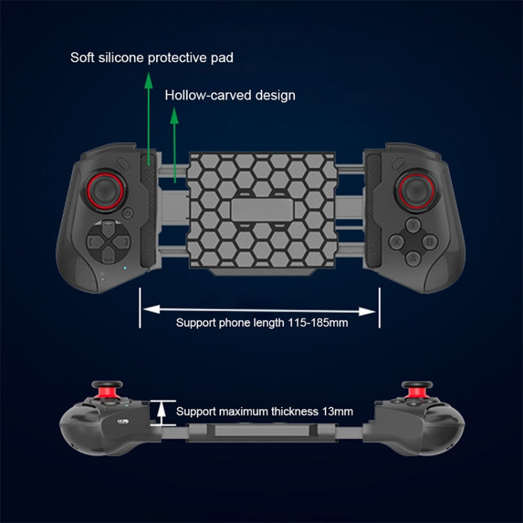 Mocute 060 Stretch Dual Joystick Bluetooth Gamepad For Android & IOS 13.4 or Above - Controller Gamepad by buy2fix | Online Shopping UK | buy2fix