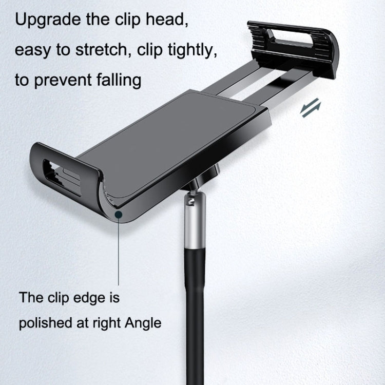 SSKY L6 Bedside Sofa Live Landing Phone Tablet Computer Bracket, Style: Base Heavy Telescopic Version (Black) - Lazy Bracket by SSKY | Online Shopping UK | buy2fix