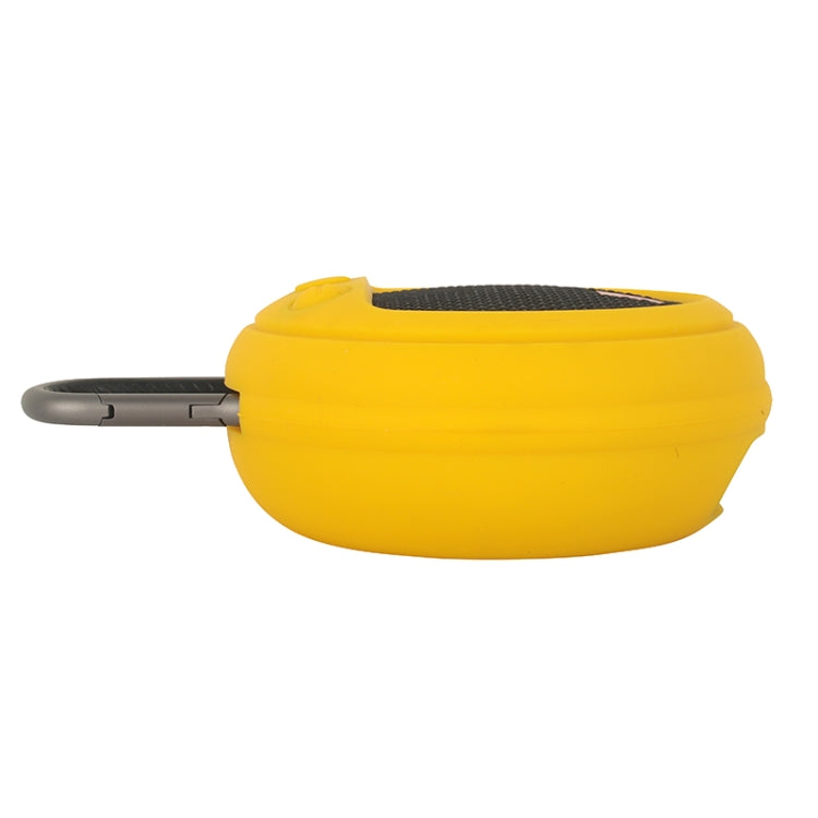 For JBL Clip 3 Bluetooth Speaker Soft Silicone Protective Cover(Yellow) - Protective Case by buy2fix | Online Shopping UK | buy2fix