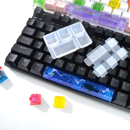 2 PCS DIY Keycap Silicone Mold OEM Mechanical Keyboard Silicone Mold, Style: MD3523 - Home & Garden by buy2fix | Online Shopping UK | buy2fix